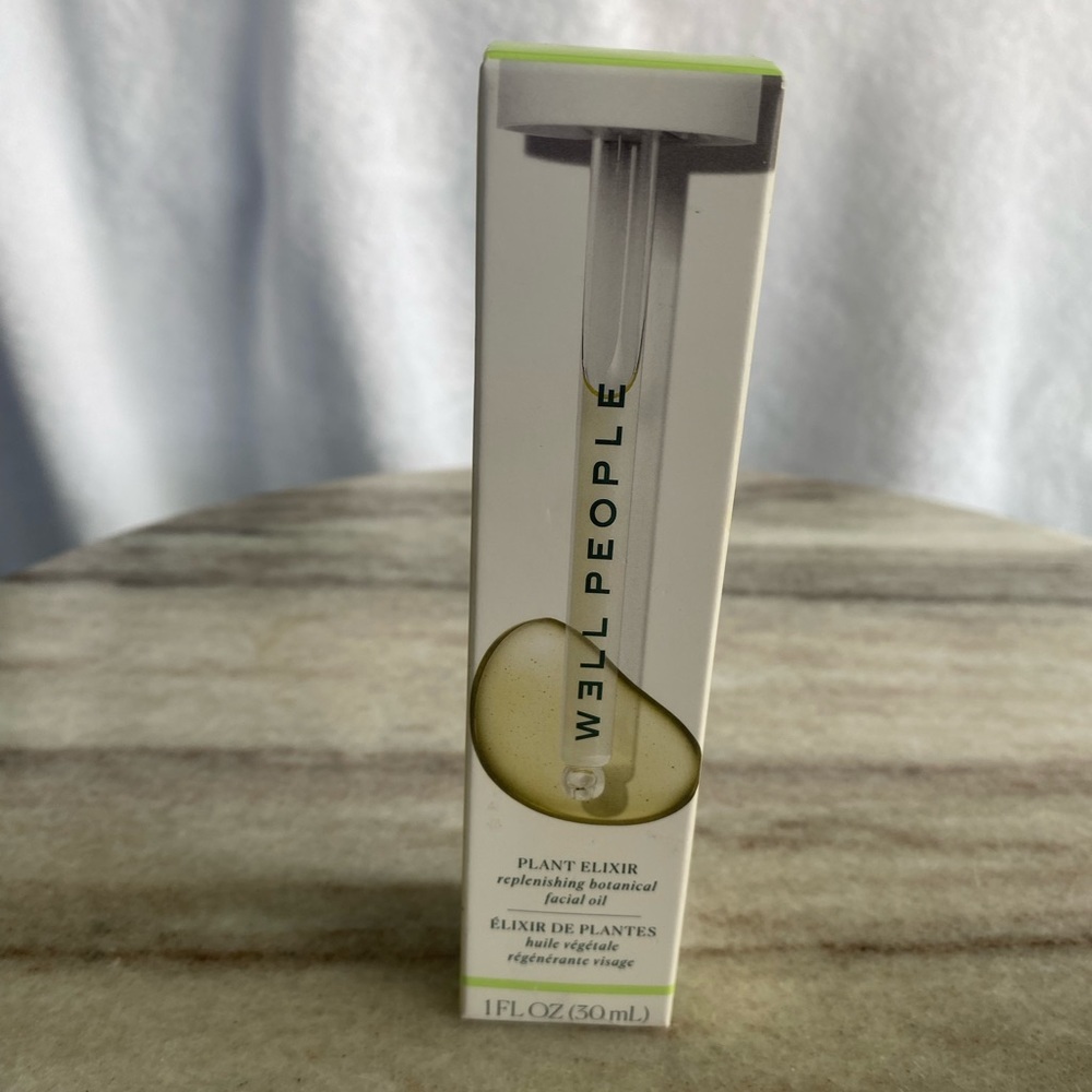 Well People plant elixir replenishing botanical facial oil